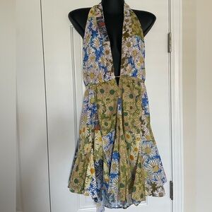 Zara floppy sundress cover up
